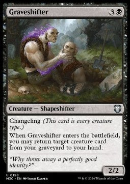 Magic the Gathering Graveshifter (M3C 0198)