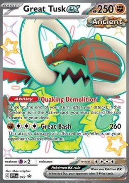 Pokemon TCG Great Tusk ex (SVP 072)
