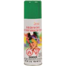 Green - Colour Hairspray