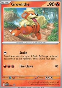 Pokemon TCG Growlithe (SVP 024)