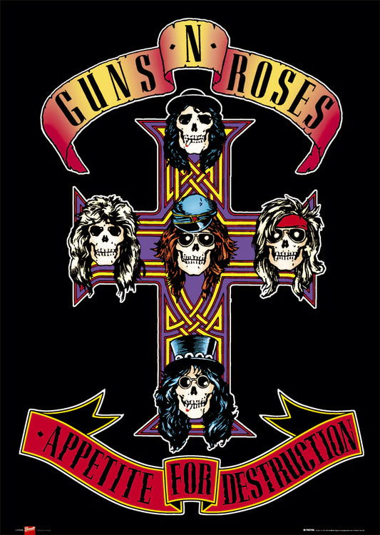 Guns N Roses Appetite Poster