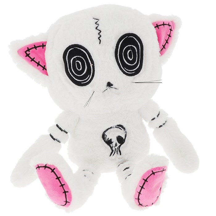 Gus Fink White Hypno Cat Plush