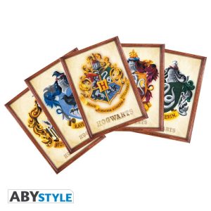 Harry Potter - Hogwarts Logos - Postcards