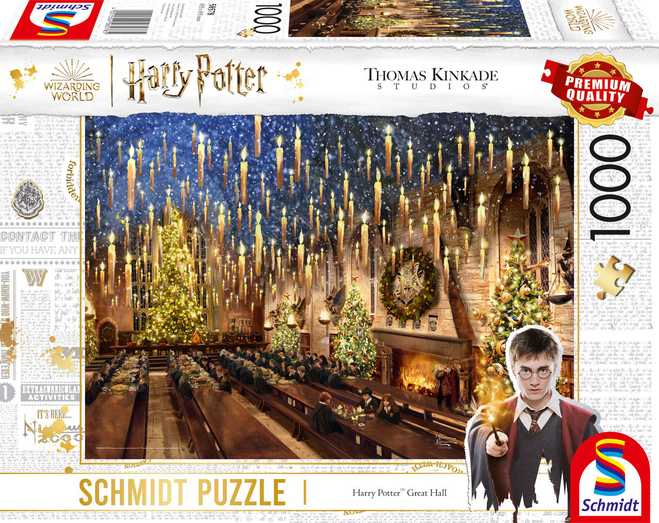 Harry Potter: Great Hall (1000Pc) Puzzle
