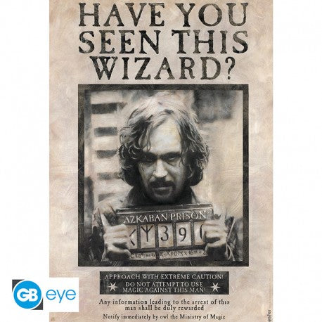 Harry Potter Wanted Sirius Black Poster