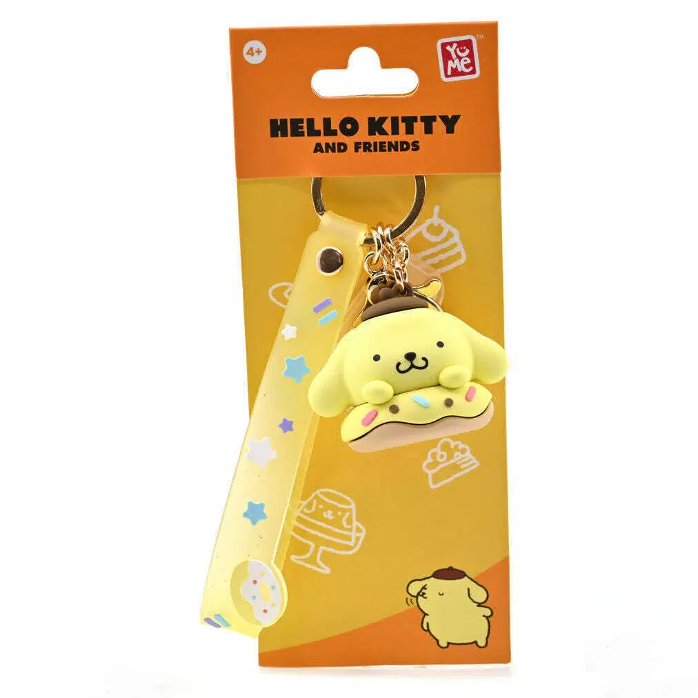 Hello Kitty - Donut Series Keychains - Pompompurin