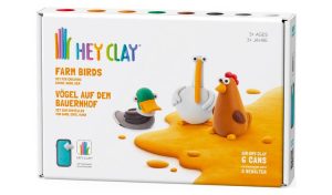 Hey Clay - Farm Birds - 6 Can Set