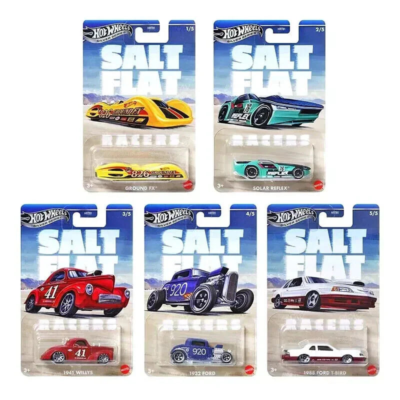 Hot Wheels Silver Series Salt Flat Racers