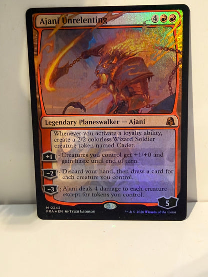 Magic The Gathering Ajani Unrelenting (FRA 0242)