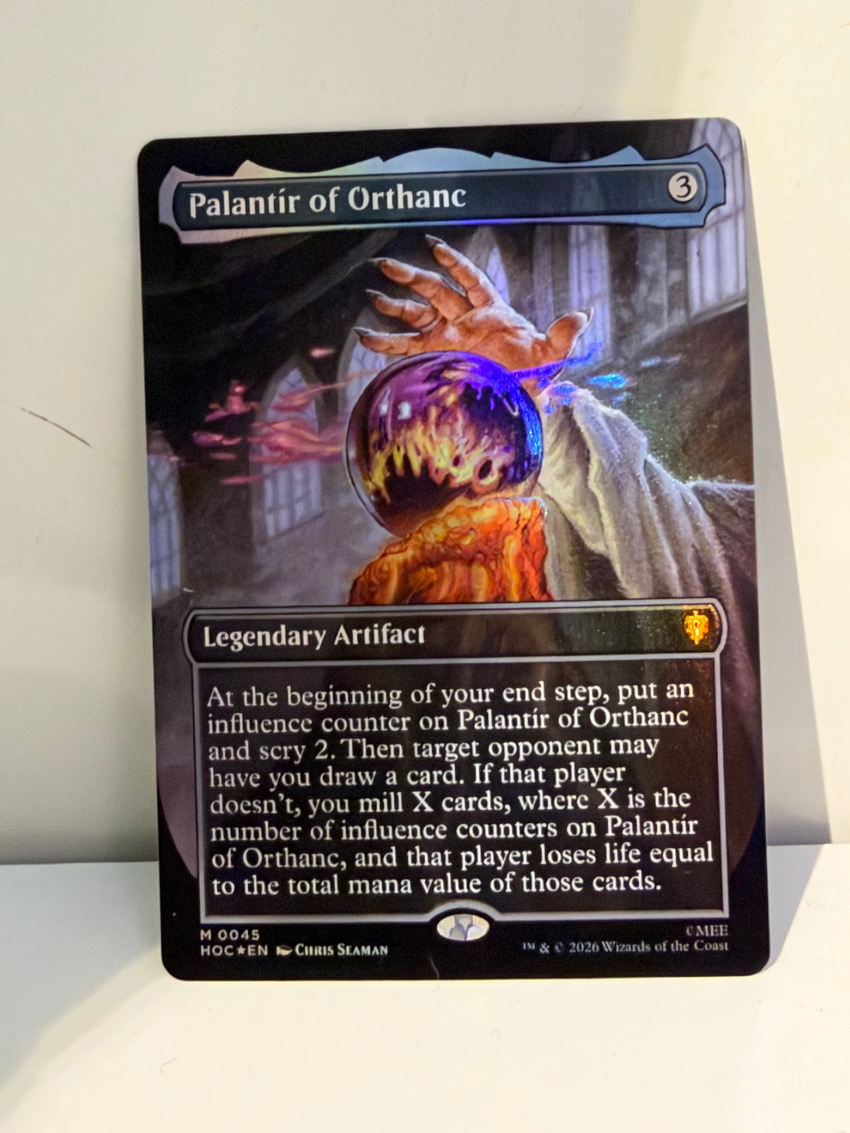 Magic The Gathering Palantír of Orthanc (HOC 0045)