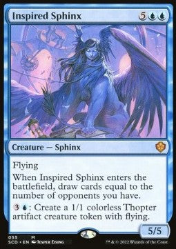 Magic the Gathering Inspired Sphinx (SCD 055)