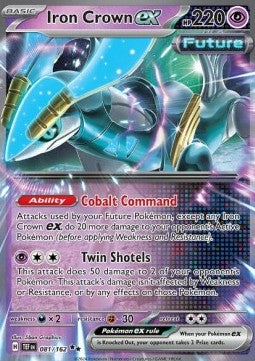 Pokemon TCG Iron Crown ex (TEF 081)