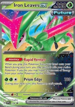 Pokemon TCG Iron Leaves ex (SVP 128)