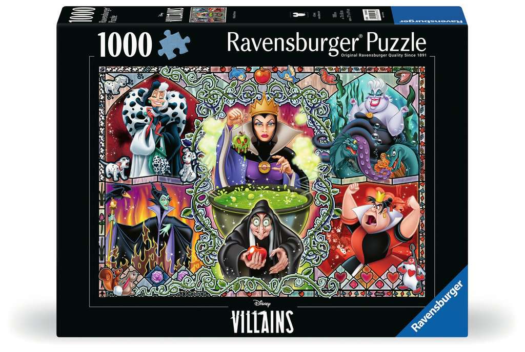 Disney Villians 1000 Piece Jigsaw Puzzle