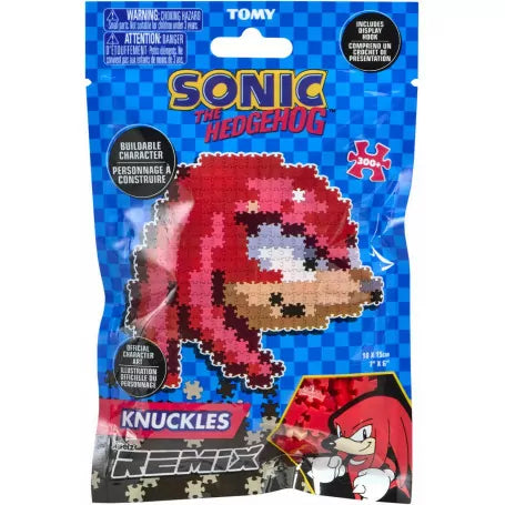 Jixelz Remix Sonic the Hedgehog - Knuckles Head