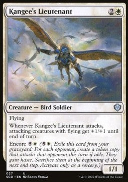 Magic the Gathering Kangee's Lieutenant (SCD 027)