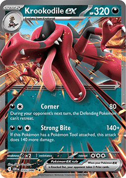 Pokemon TCG Krookodile ex (CRI 055)
