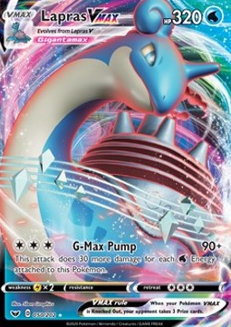 Pokemon TCG Lapras VMAX (SSH 050)