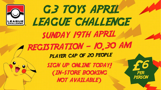 G3 Toys April League Challenge - 19.04.2026