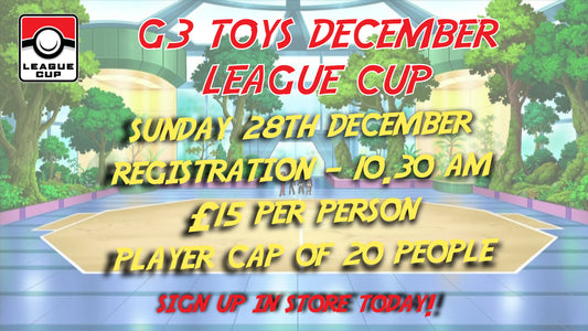 G3 Toys December 28th 2025 League Cup