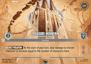 Lorcana TCG - Treasure Mountain - Enchanted -222/204