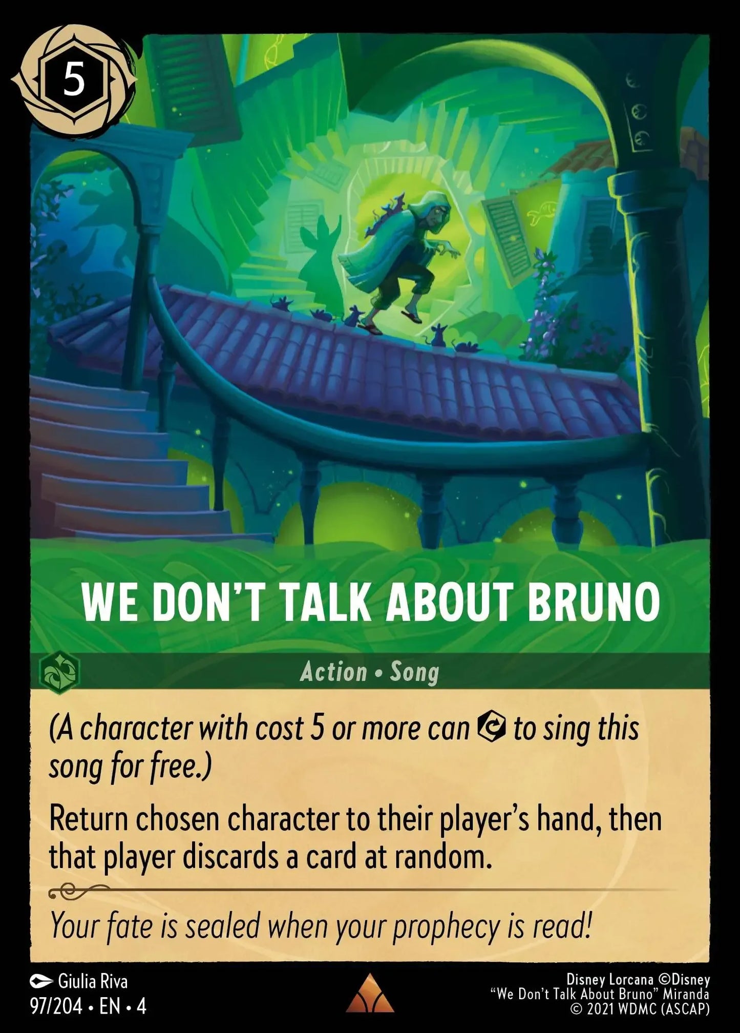 Lorcana TCG – We Don't Talk About Bruno - Rare Card 097/204