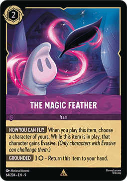Lorcana - The Magic Feather - Rare - 64/204