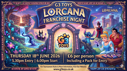 G3 Toy Lorcana Franchise Night