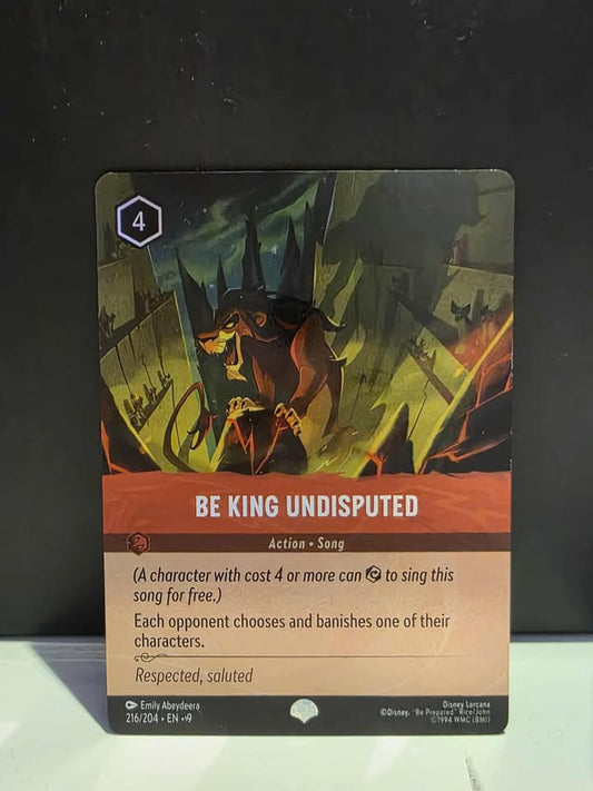 Lorcana TCG - Be King Undisputed - Epic 216/204