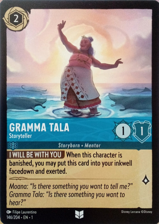 Lorcana TCG - Gramma Tala - Storyteller - Holo Uncommon - 146/204