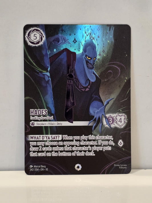 Lorcana TCG - Hades - Looking for a Deal - Iconic - 242/204