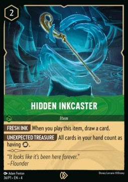 Lorcana TCG - Hidden Inkcaster - Holo Promo - 36/P1