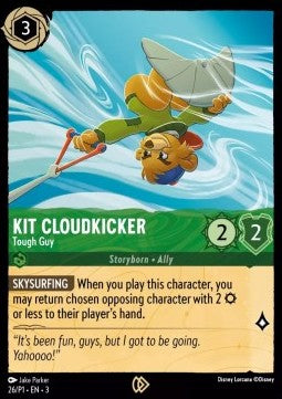 Lorcana TCG - Kit Cloudkicker - Tough Guy - Holo Promo - 26/P1