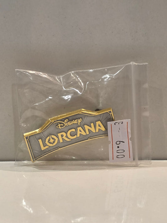 Lorcana TCG - League Pin for Into the Inklands - Steel