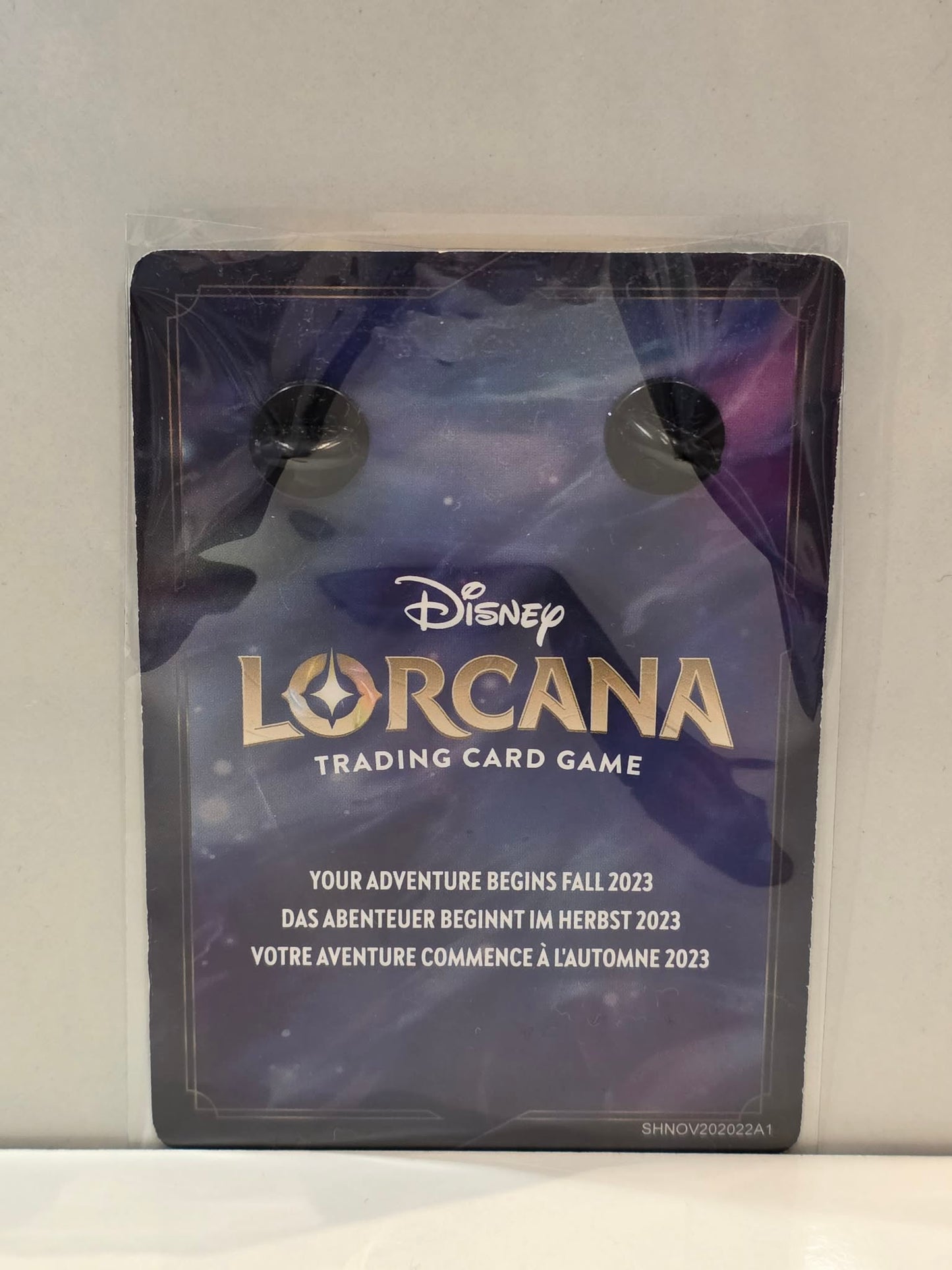 Lorcana TCG - Maleficent Pin & Backing