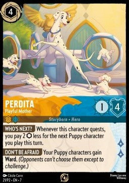 Lorcana TCG - Perdita - Playful Mother - Holo Promo - 21/P2