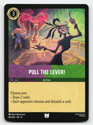 Lorcana TCG - Pull the Lever - Holo Uncommon - 80/204
