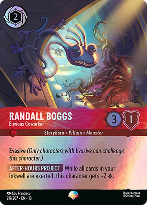 Lorcana TCG - Randall Boggs - Envious Coworker - Epic 217/207
