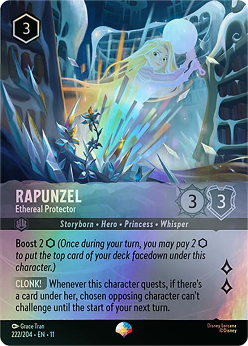 Lorcana TCG - Rapunzel - Ethereal Protector - Epic - 222/204