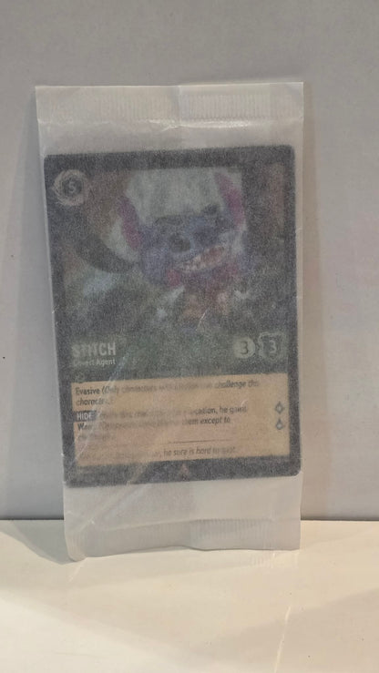 Lorcana TCG - Stitch & Tinkerbell - Holo Sealed Set (Standard Size)