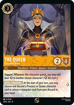 Lorcana TCG - The Queen - Conceited Ruler - Holo Promo - 3/P3
