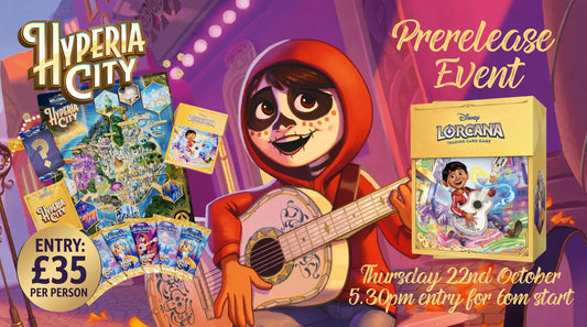 G3 Toys Lorcana Hyperia City Prerelease Event