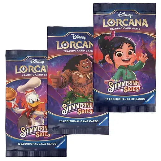 Disney Lorcana Trading Card Game - Booster Pack Shimmering Skies