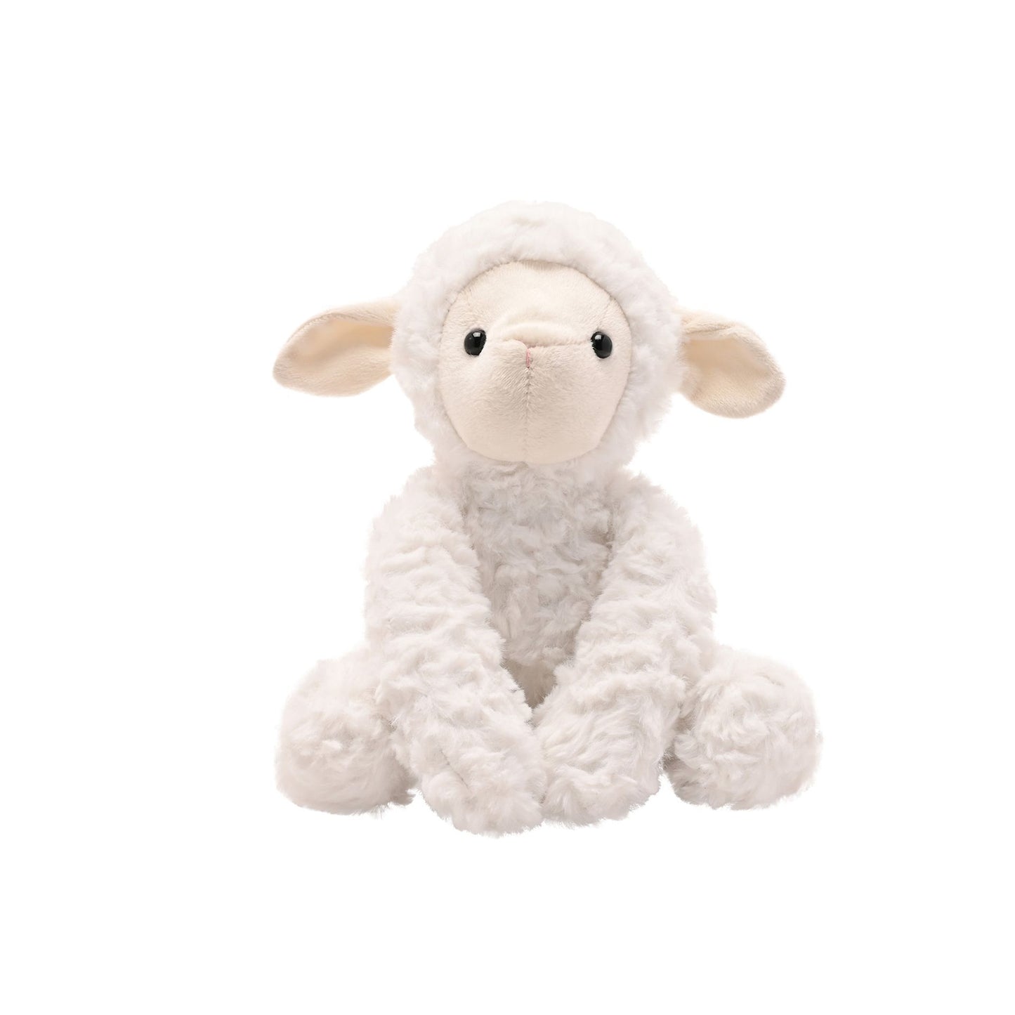 Lottie the Plush Sitting White Lamb 22cm