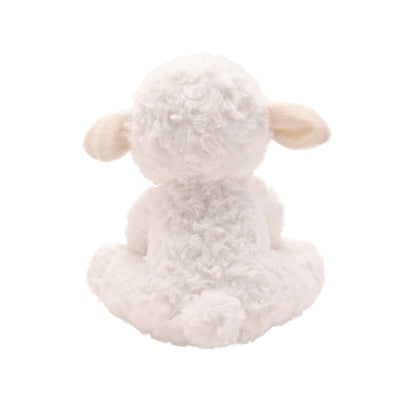 Lottie the Plush Sitting White Lamb 22cm