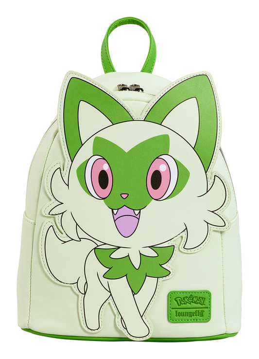 Loungefly - Pokemon Sprigatito Figural Mini Backpack