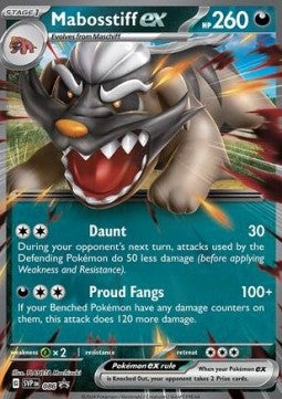 Pokemon TCG Mabosstiff ex (SVP 086)