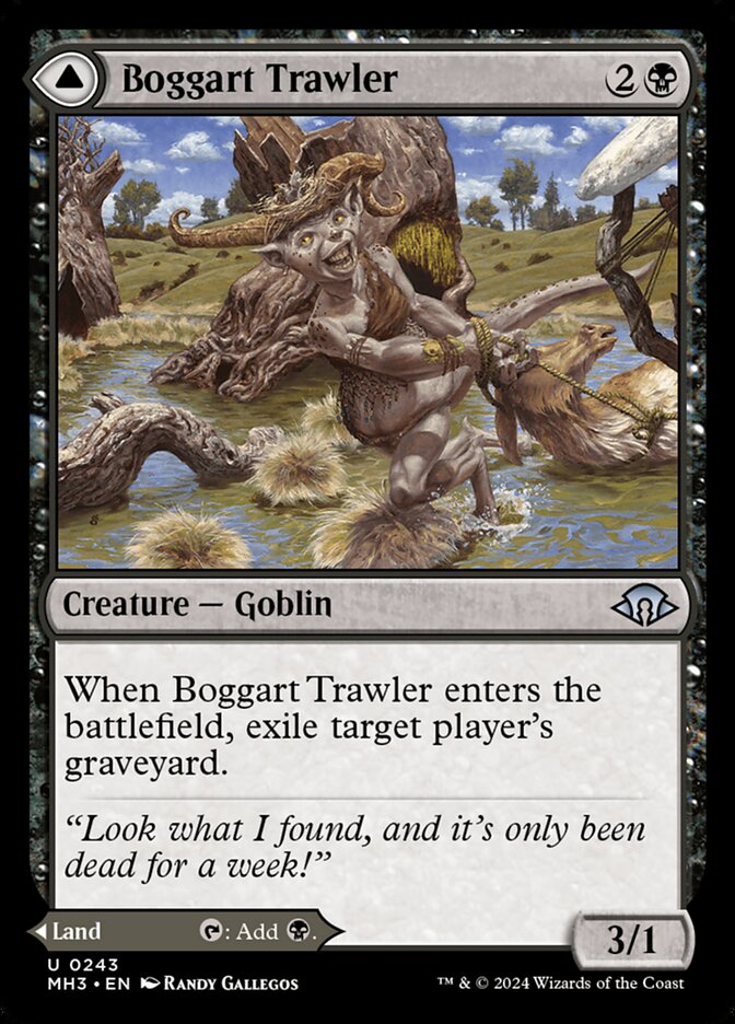 Magic The Gathering Boggart Trawler #0243 MH3