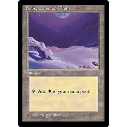 Magic The Gathering Snow-Covered Plains ICE