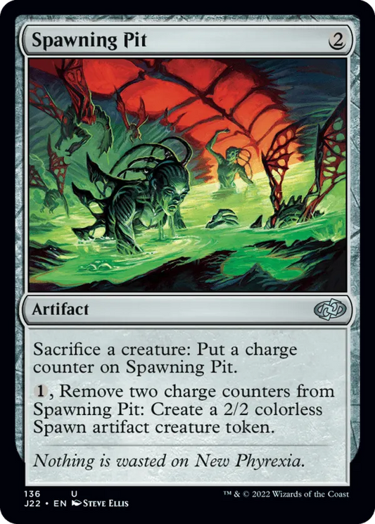 Magic The Gathering Spawning Pit #136 J22